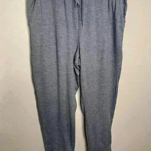 American Eagle Blue High Waist Drawstring Joggers NWT XXL - Picture 4 of 8